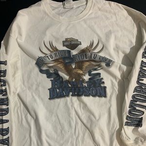 Harley tee eagle